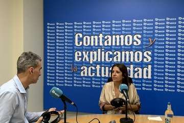 La alcaldesa de Telde repasa la actualidad local y canaria en Radio Ecca/TA.